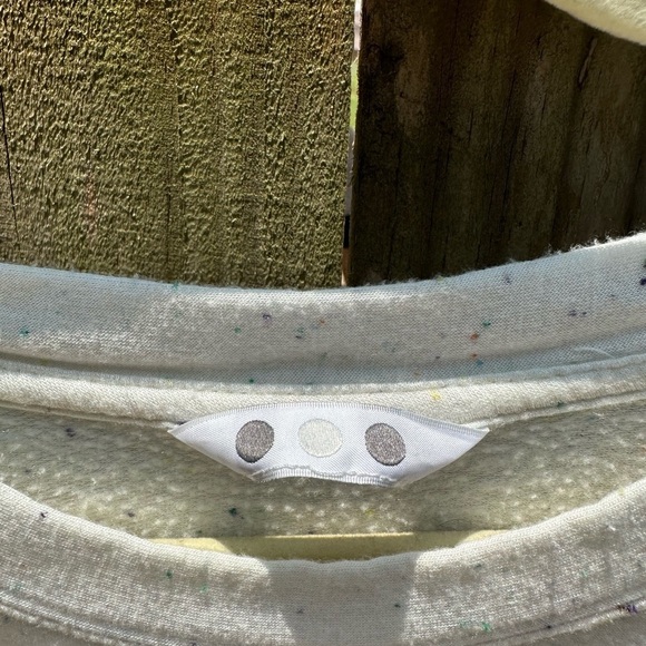 Three Dots Comfy Casual Speckled Pullover Lightweight Scoop Neck Sweater - Picture 5 of 9